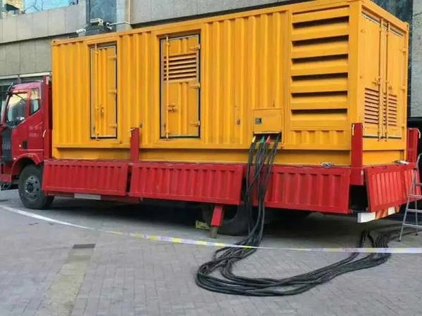 峨蔓镇发电机组干接点启动